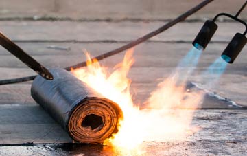 Rhostyllen asphalt flat roofing repairs