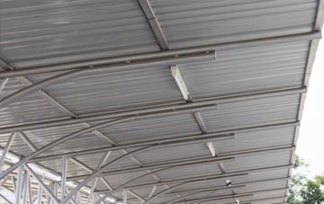 installing Rhostyllen metal roofing